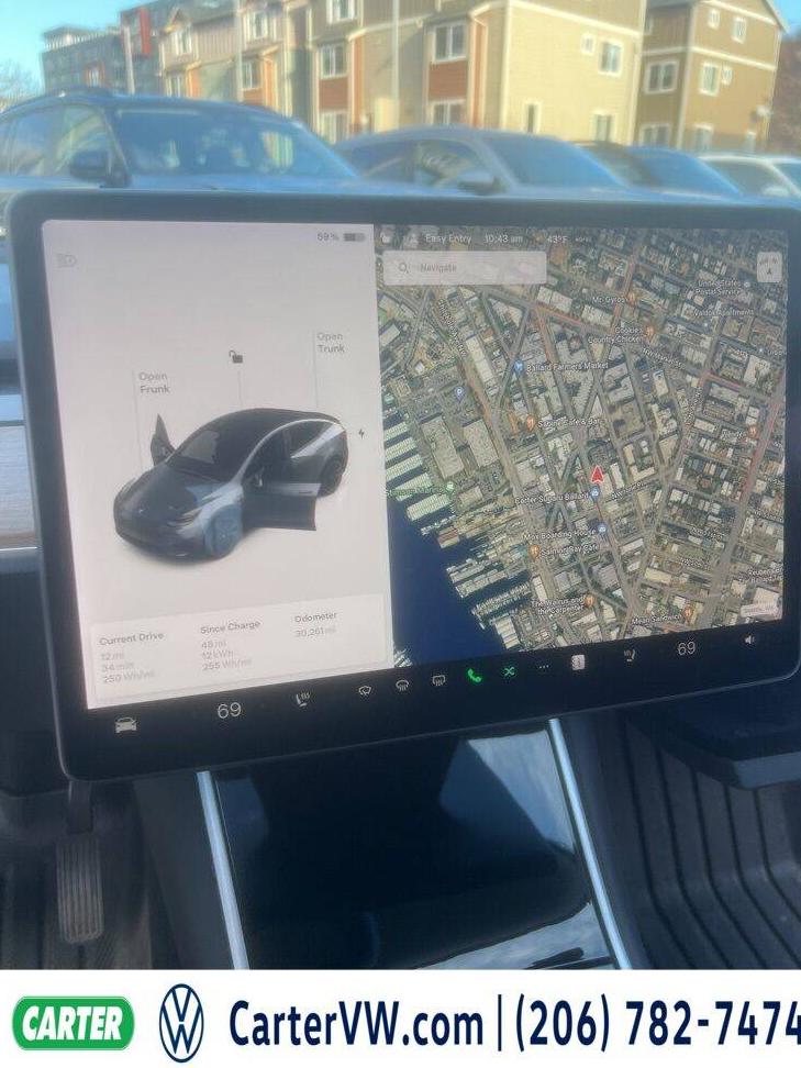 TESLA MODEL Y 2020 5YJYGDEF7LF004801 image